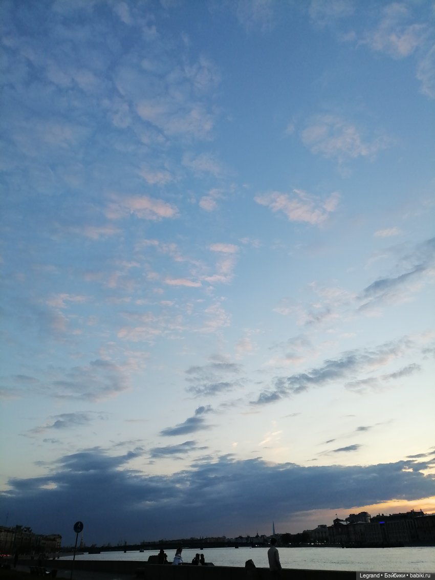 Санкт-Петербург: закат на Неве - прогулка с Джаном
