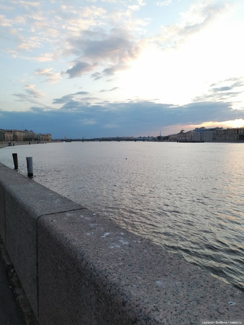 Санкт-Петербург: закат на Неве - прогулка с Джаном