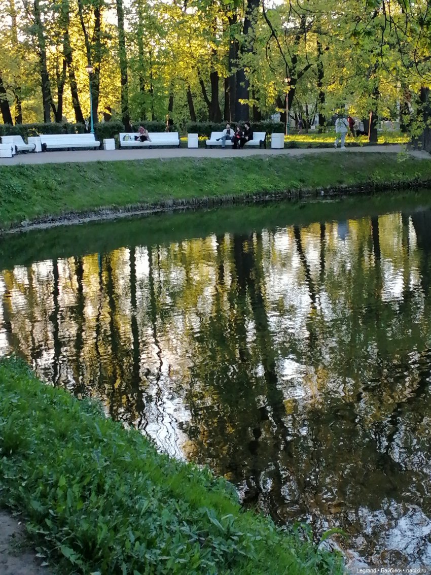 Санкт-Петербург: Алия у пруда в Таврическом саду