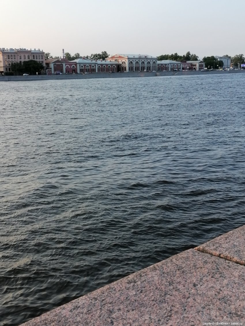 Санкт-Петербург: Нева - закат на Неве