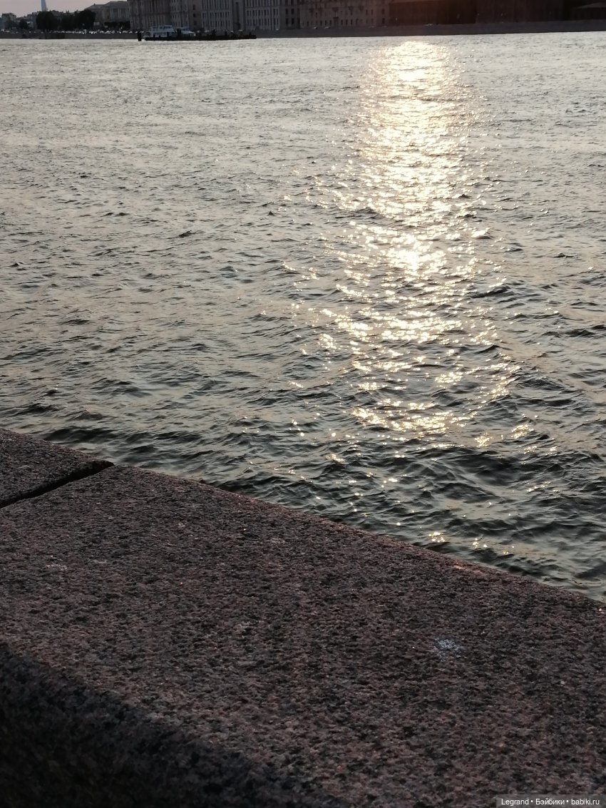 Санкт-Петербург: Нева - закат на Неве