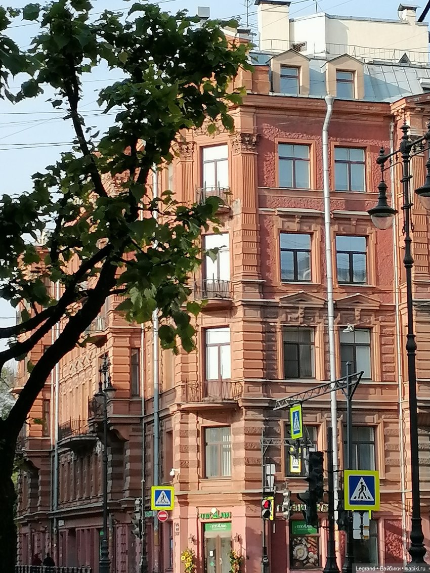 Санкт-Петербург: длинная прогулка с Кирой - по дороге к Невскому