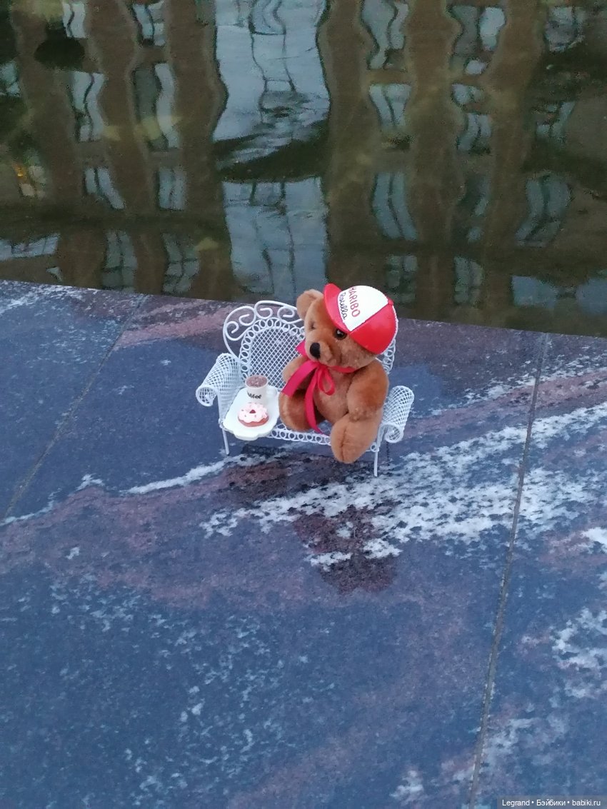 Из жизни моих мишек: Мишель и вечерний кофе в Парадном (фото 4)