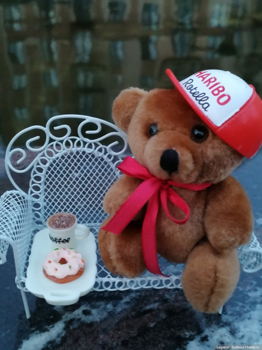 Из жизни моих мишек: Мишель и вечерний кофе в Парадном (фото 10)