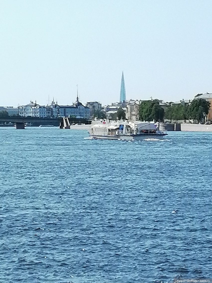 Санкт-Петербург: Берен и фламинго у фонтана и на набережной Невы