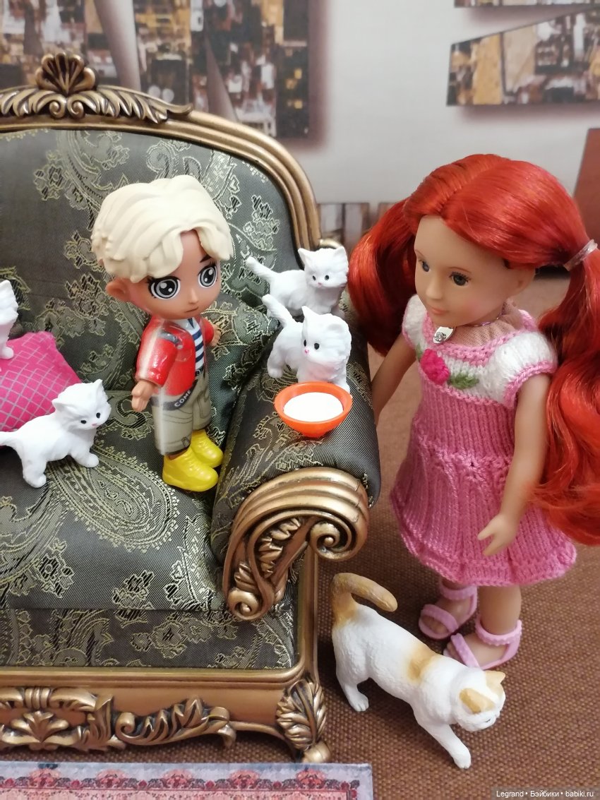 Лурения - День котят с Кадиром и Люкрес