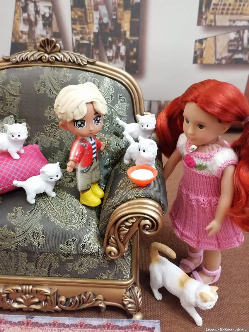 Лурения - День котят с Кадиром и Люкрес