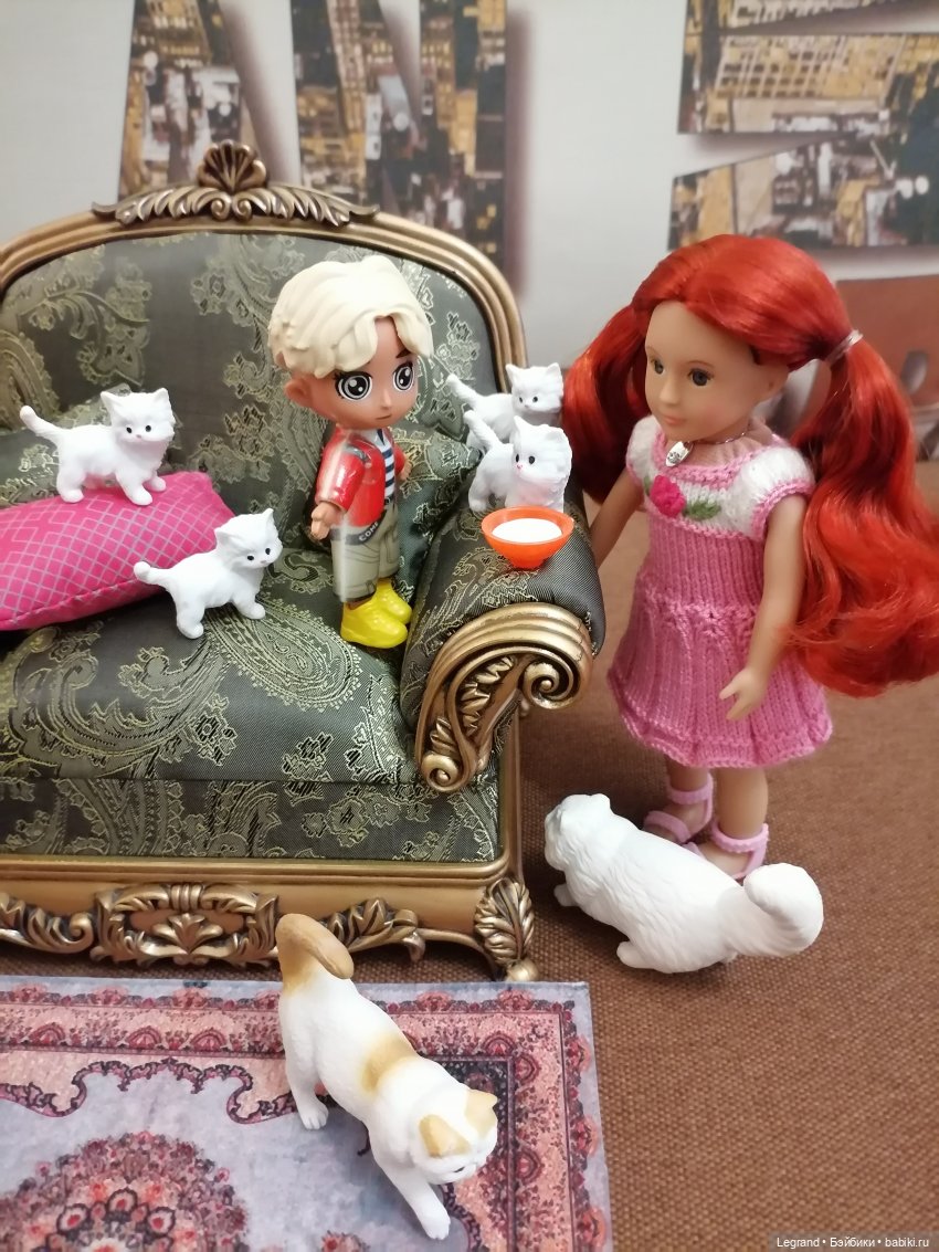 Лурения - День котят с Кадиром и Люкрес