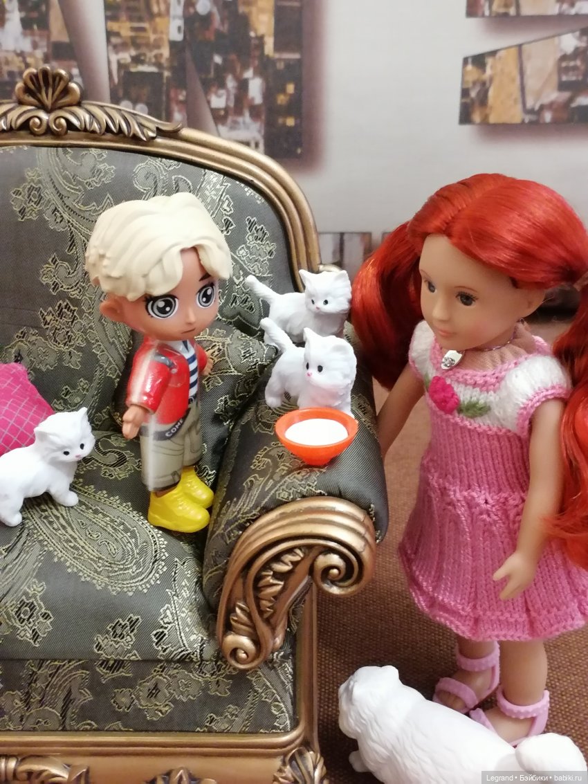 Лурения - День котят с Кадиром и Люкрес