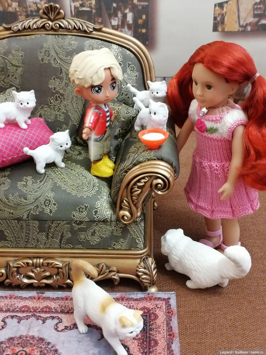 Лурения - День котят с Кадиром и Люкрес