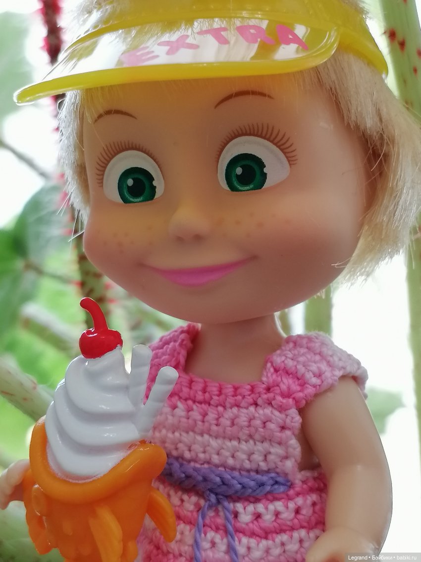 Лурения: Жу-Жу в саду — Куклы Маша и Медведь (Simba): Маша в кармашке