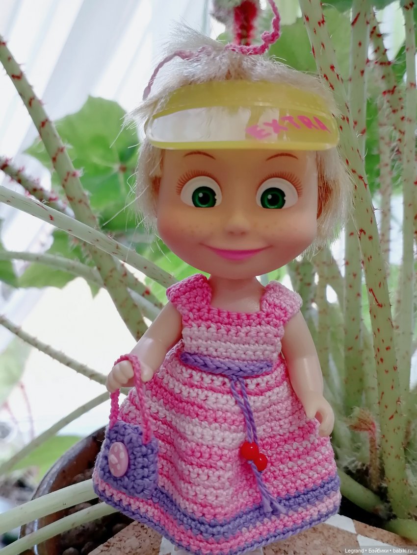 Лурения: Жу-Жу в саду — Куклы Маша и Медведь (Simba): Маша в кармашке