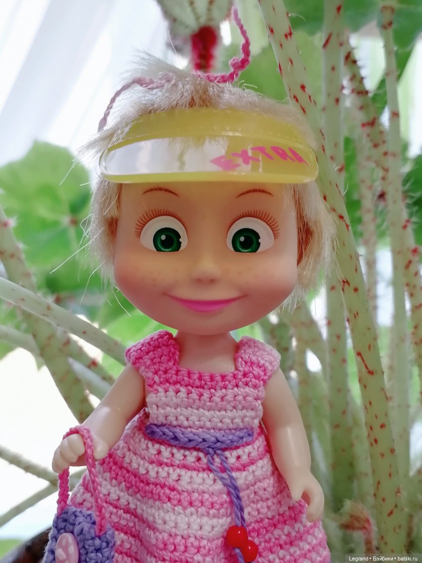 Лурения: Жу-Жу в саду — Куклы Маша и Медведь (Simba): Маша в кармашке (фото 2)