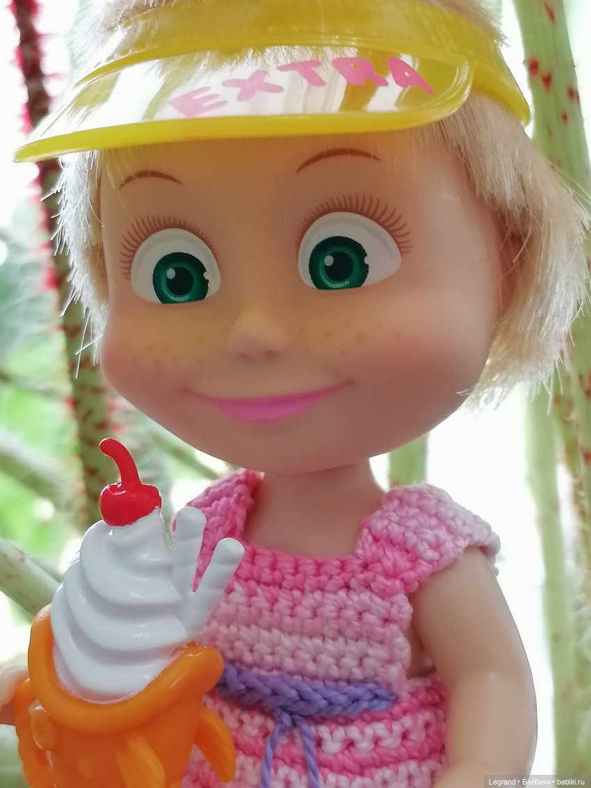 Лурения: Жу-Жу в саду — Куклы Маша и Медведь (Simba): Маша в кармашке