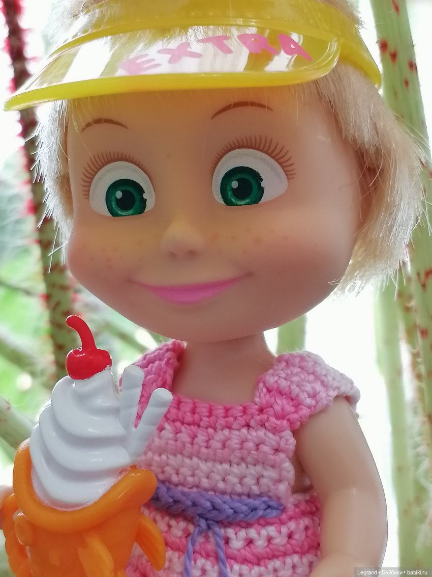 Лурения: Жу-Жу в саду — Куклы Маша и Медведь (Simba): Маша в кармашке