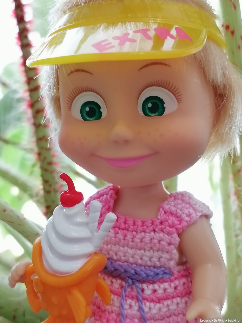 Лурения: Жу-Жу в саду — Куклы Маша и Медведь (Simba): Маша в кармашке