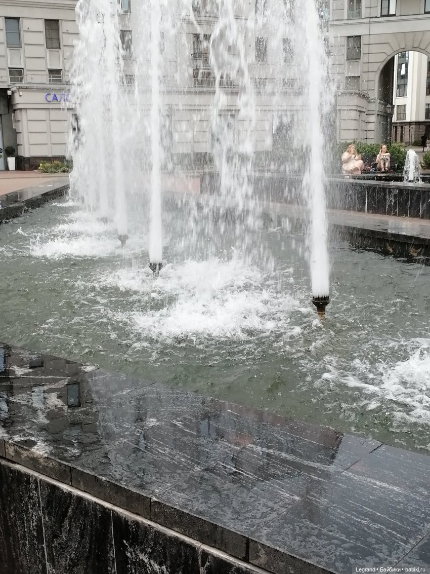 Санкт-Петербург: Мишель и фонтаны в Парадном (фото 8)