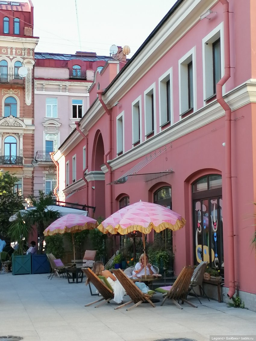 Из жизни моих мишек: Мишель во дворе особняка И.К. Мясникова - пальмы (фото 2)