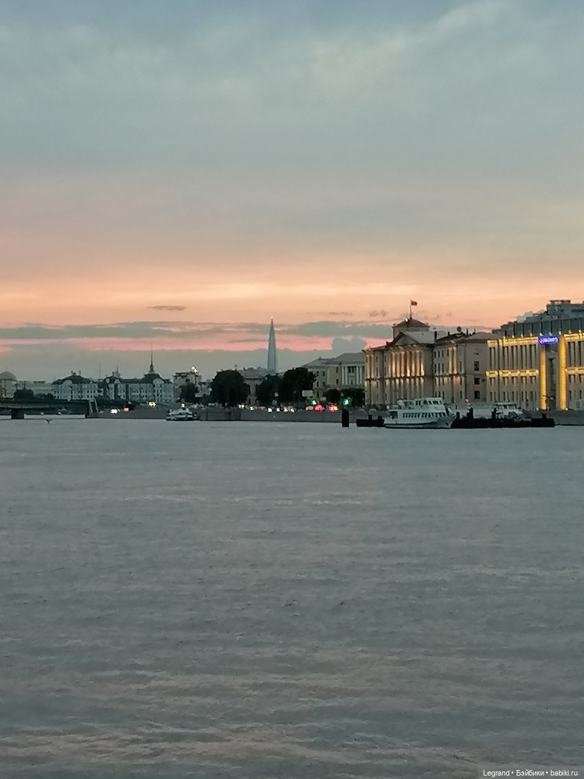 Санкт-Петербург: розы, Август, Нева, закат - часть третья