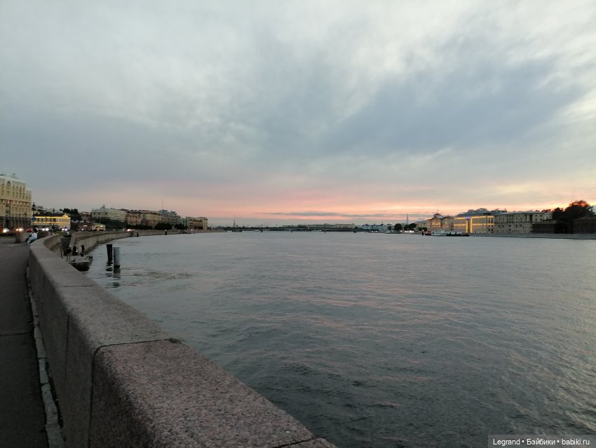 Санкт-Петербург: розы, Август, Нева, закат - часть третья