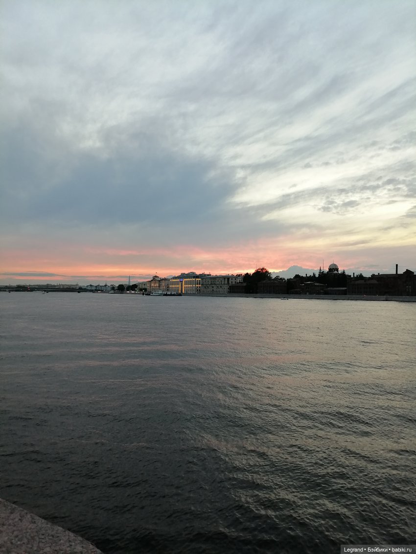 Санкт-Петербург: розы, Август, Нева, закат - часть третья