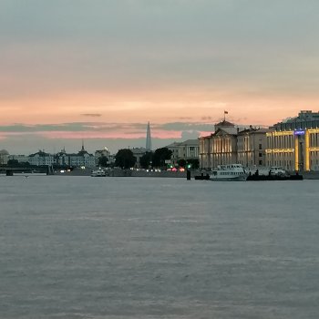 Санкт-Петербург: розы, Август, Нева, закат - часть третья