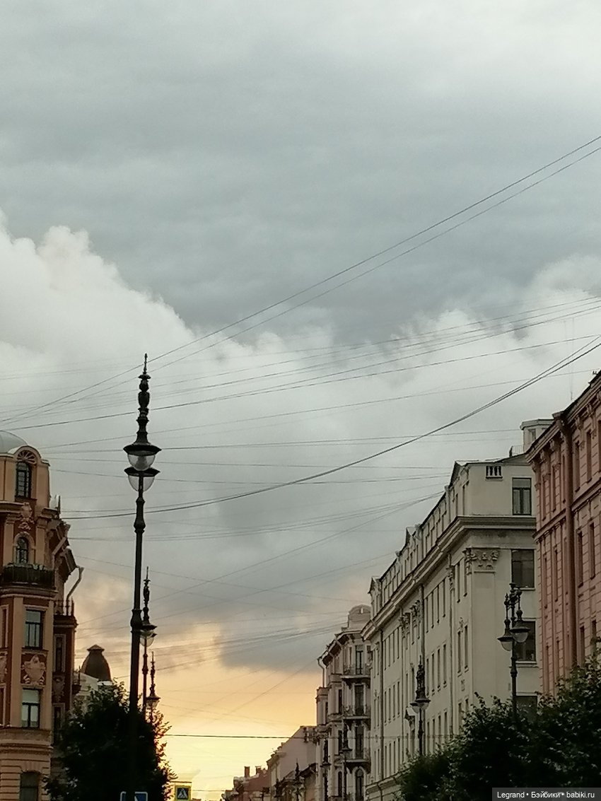 Санкт-Петербург: середина августа