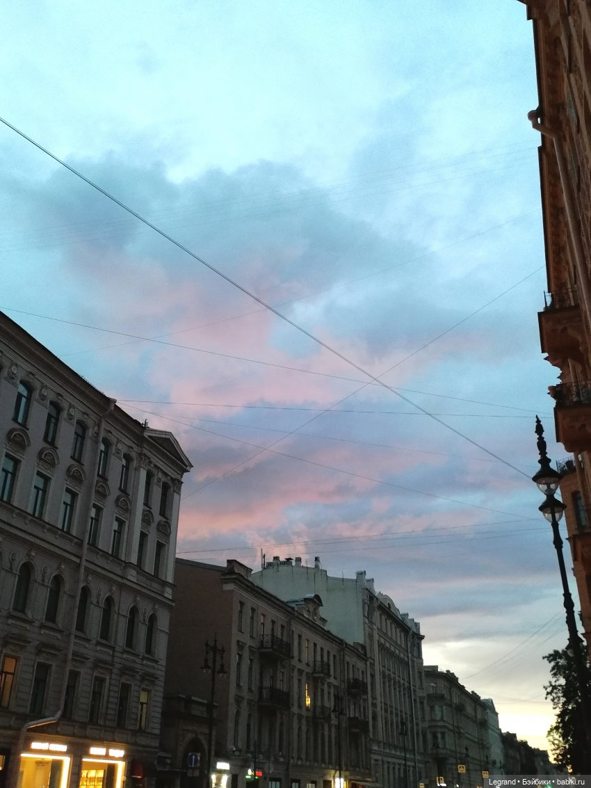 Санкт-Петербург: середина августа