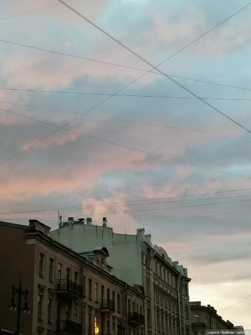 Санкт-Петербург: середина августа