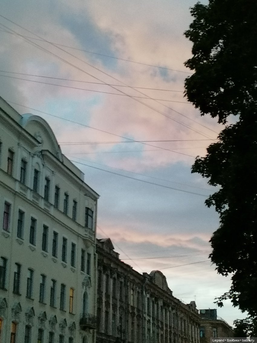 Санкт-Петербург: середина августа