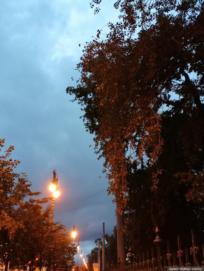 Санкт-Петербург: конец августа