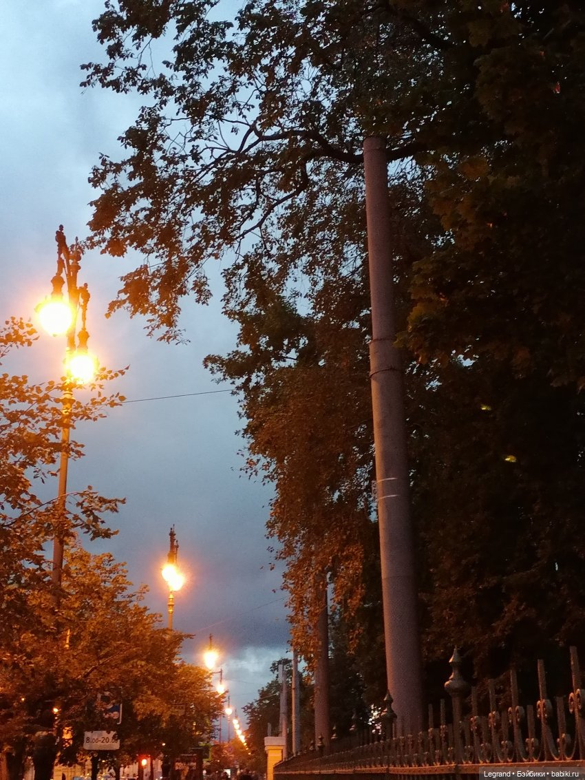 Санкт-Петербург: конец августа