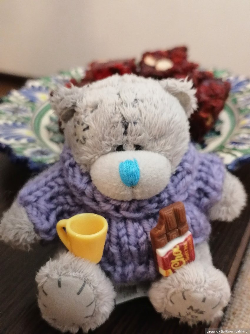 Из жизни моих мишек: Мишель, ещё один блогер😊