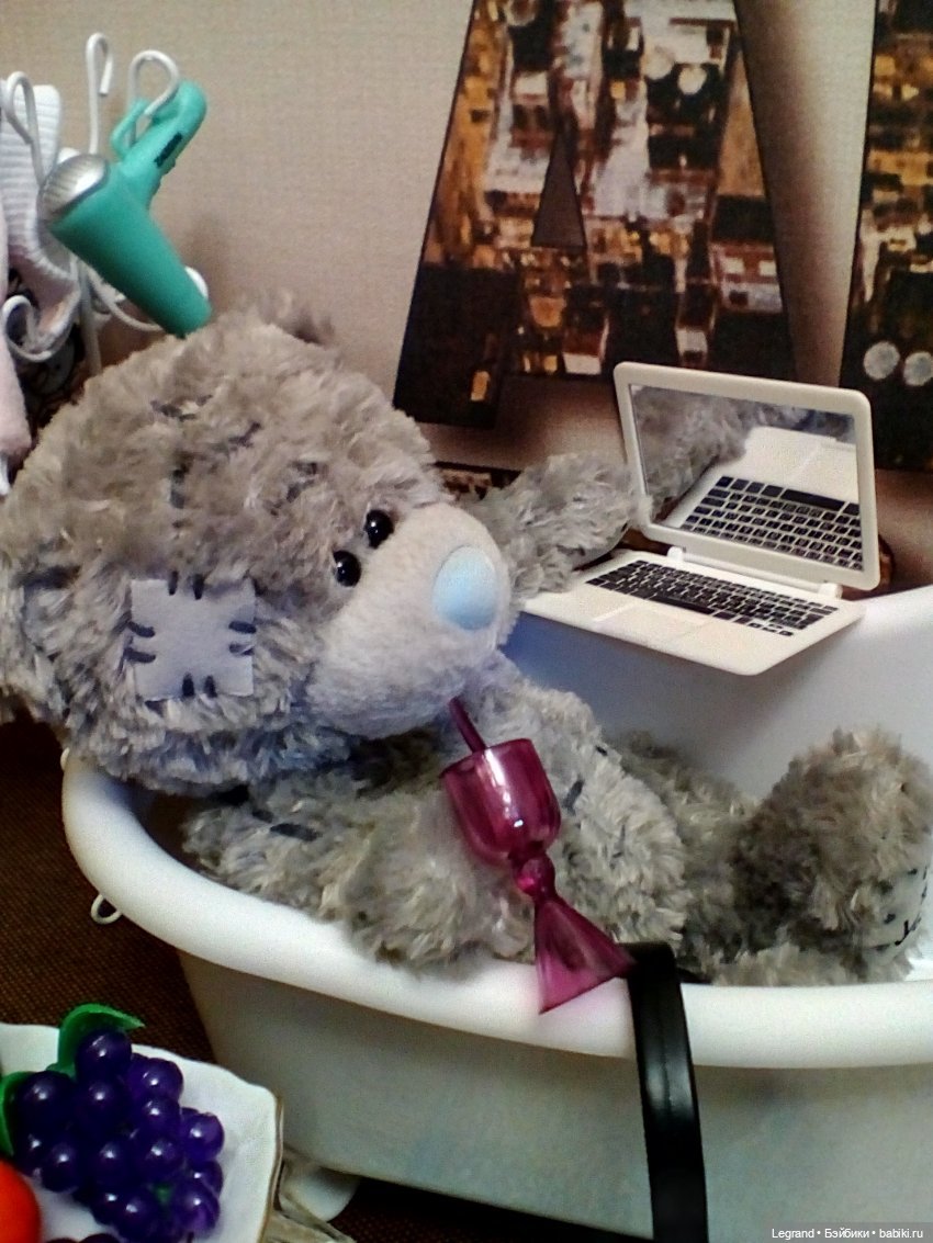 Из жизни моих мишек: Мишель, ещё один блогер😊