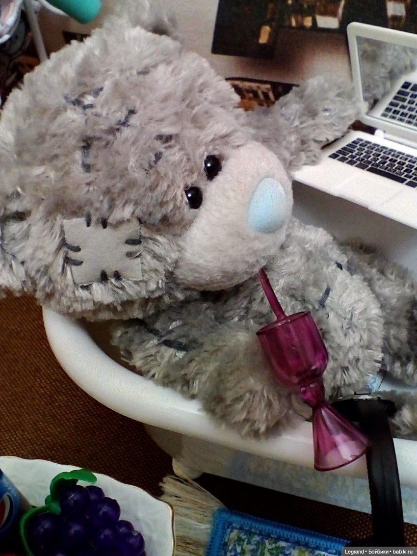 Из жизни моих мишек: Мишель, ещё один блогер😊