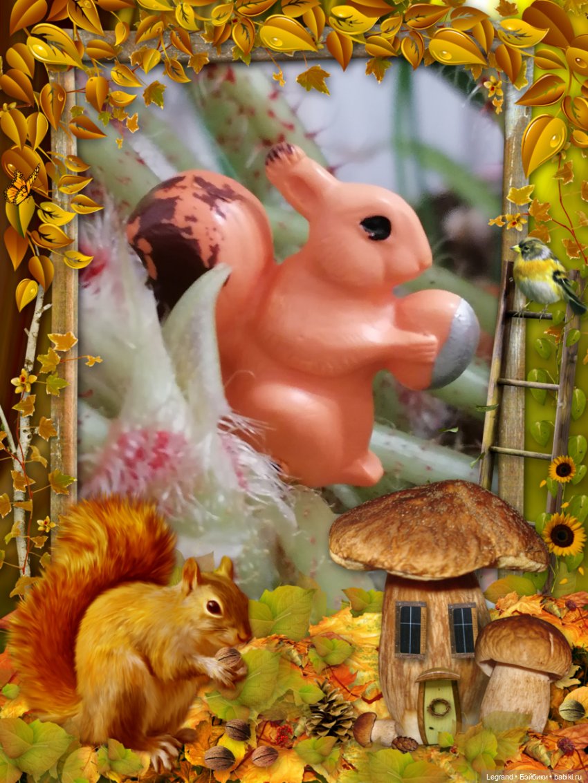 Лурения: Верхний сад - белочка, Стефан и Гюлиз | Бэйбики Лурения: Верхний сад - белочка, Стефан и Гюлиз (фото 4)