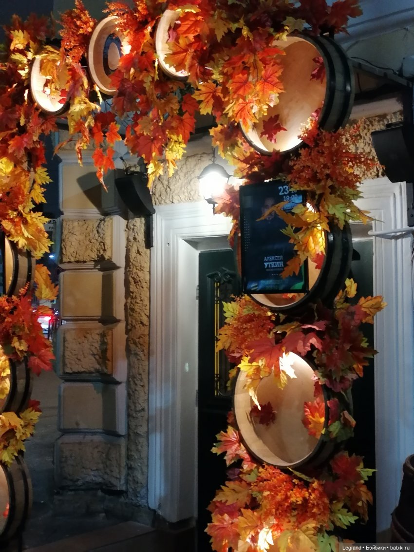 Санкт-Петербург: осень, вечерние фото