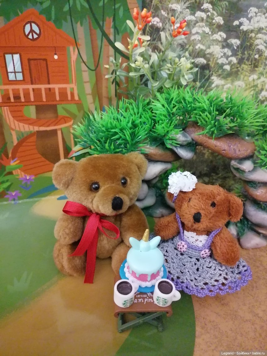 Из жизни моих мишек: Мишель, Гюлиз и негодующий Барин