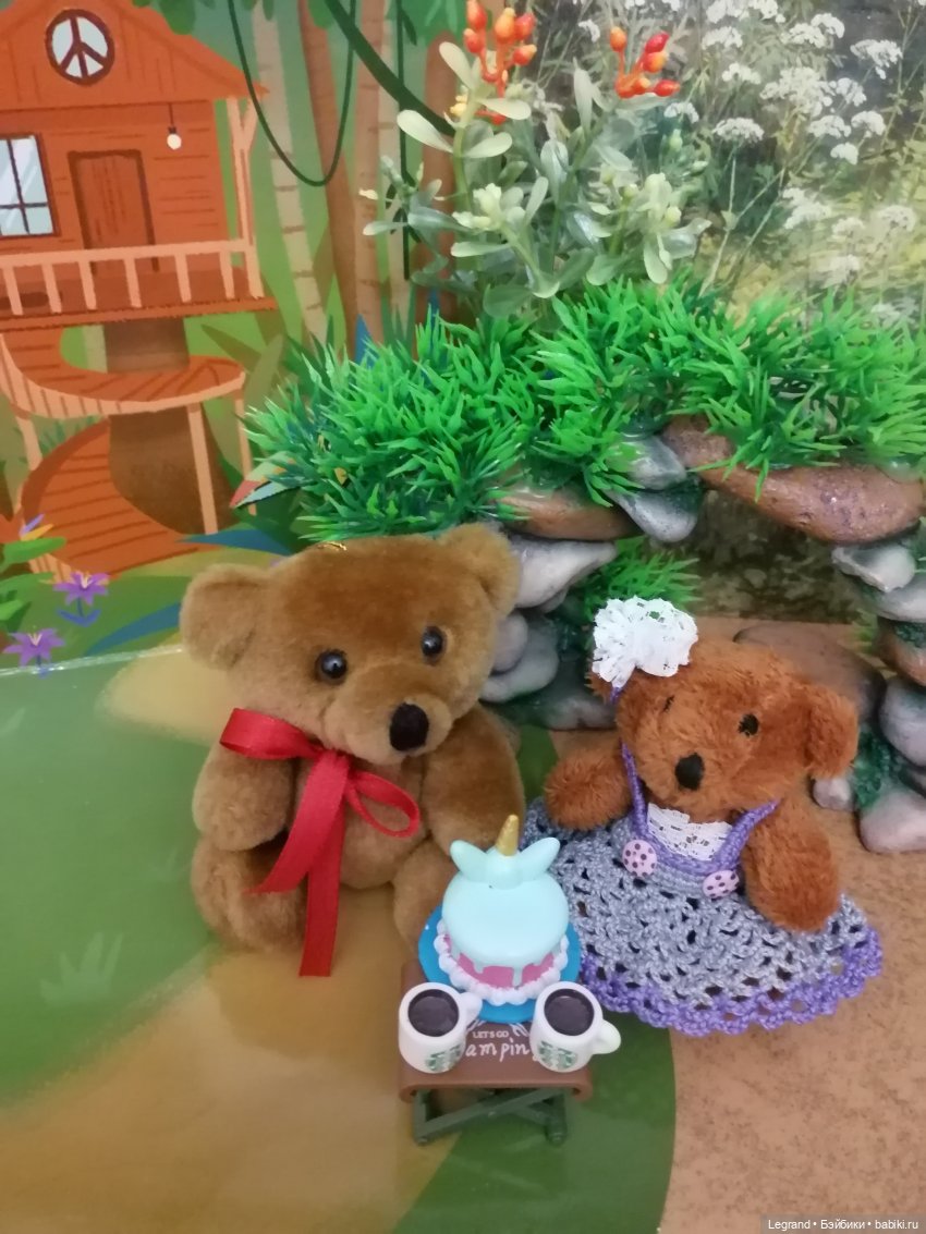 Из жизни моих мишек: Мишель, Гюлиз и негодующий Барин