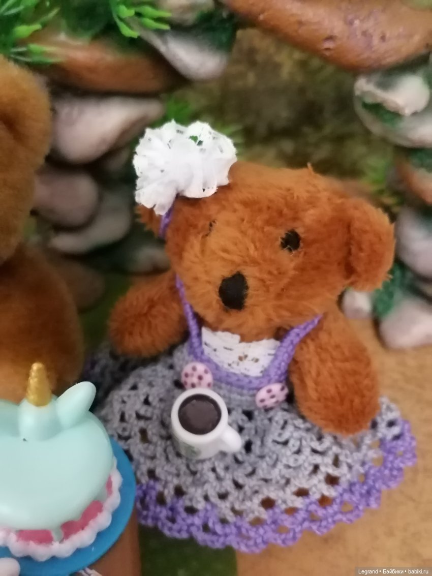 Из жизни моих мишек: Мишель, Гюлиз и негодующий Барин