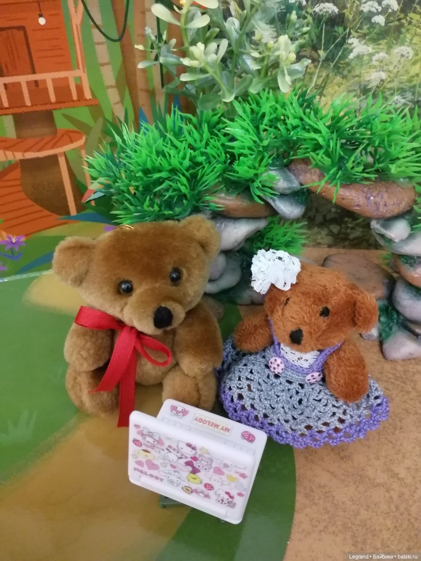 Из жизни моих мишек: Мишель, Гюлиз и негодующий Барин