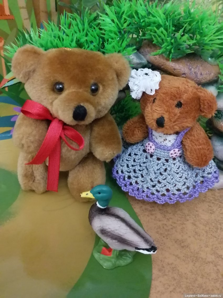 Из жизни моих мишек: Мишель, Гюлиз и негодующий Барин