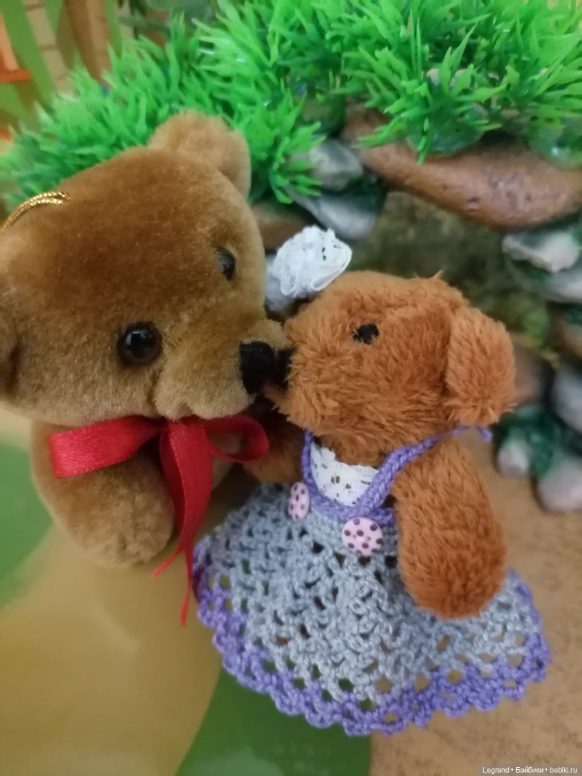 Из жизни моих мишек: Мишель, Гюлиз и негодующий Барин