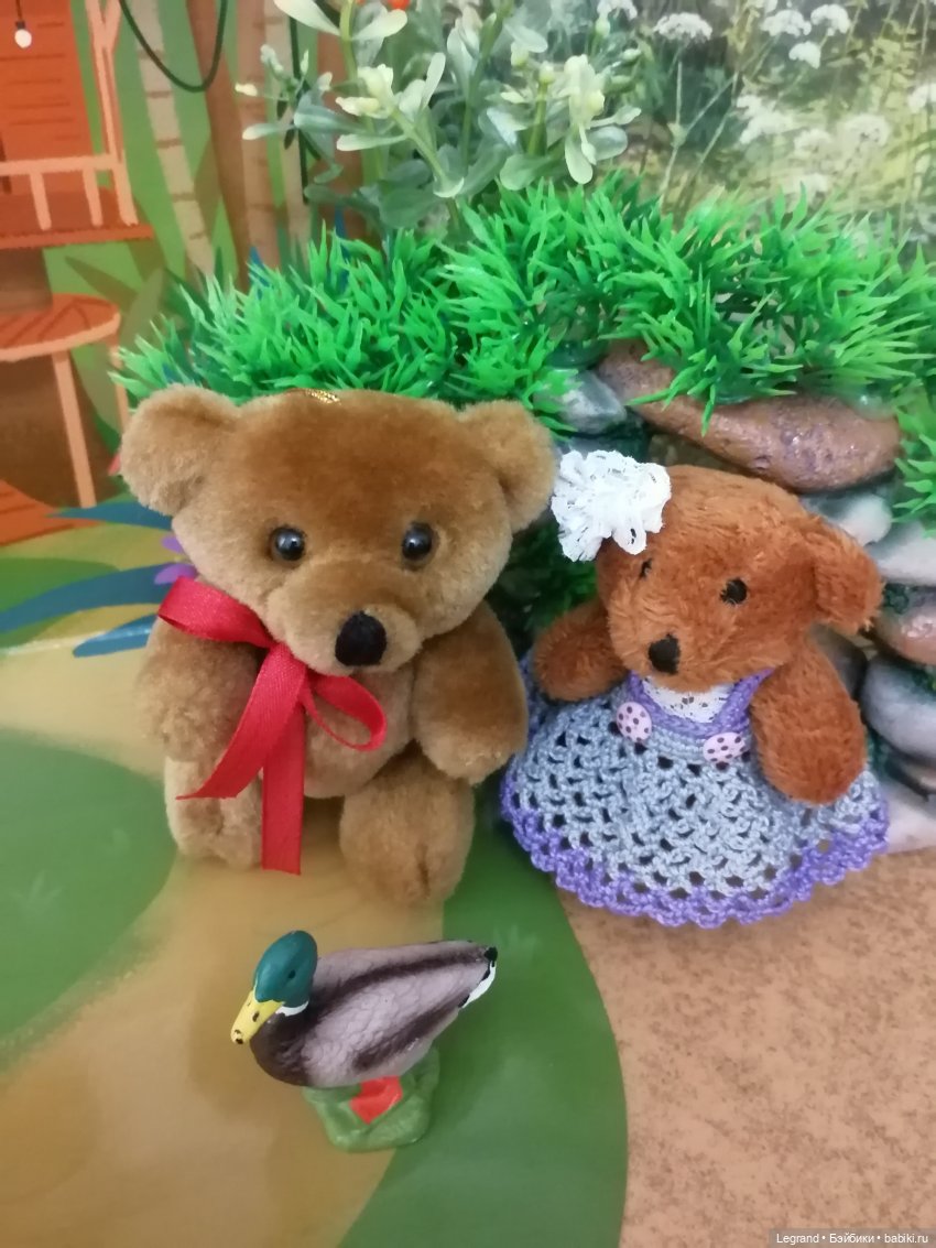 Из жизни моих мишек: Мишель, Гюлиз и негодующий Барин