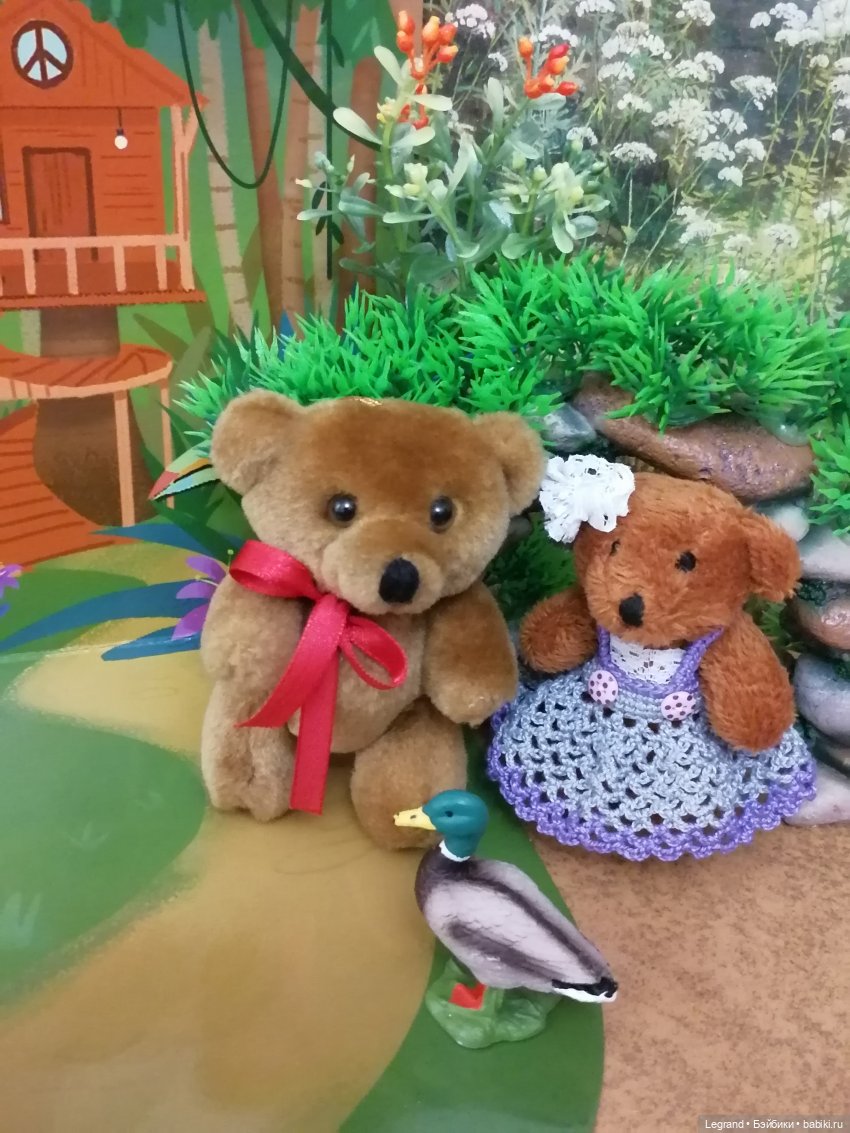 Из жизни моих мишек: Мишель, Гюлиз и негодующий Барин