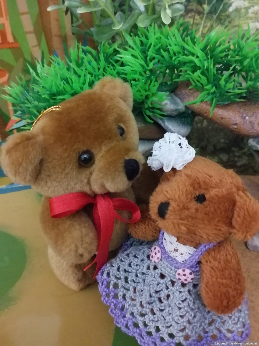 Из жизни моих мишек: Мишель, Гюлиз и негодующий Барин