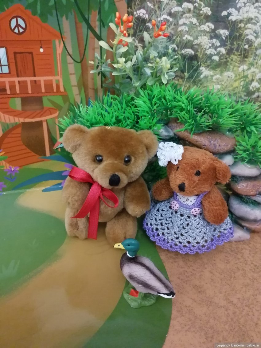 Из жизни моих мишек: Мишель, Гюлиз и негодующий Барин