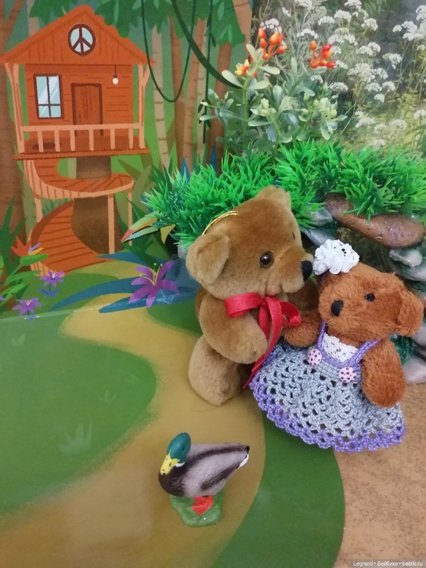 Из жизни моих мишек: Мишель, Гюлиз и негодующий Барин