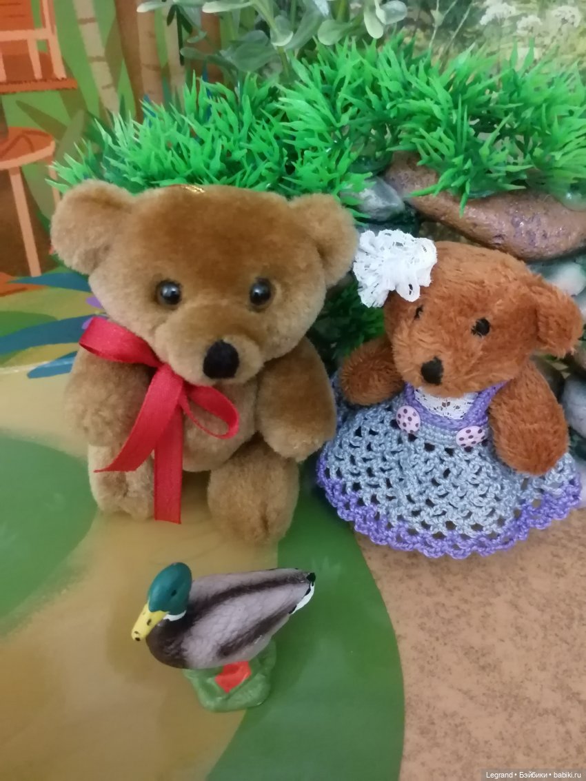 Из жизни моих мишек: Мишель, Гюлиз и негодующий Барин