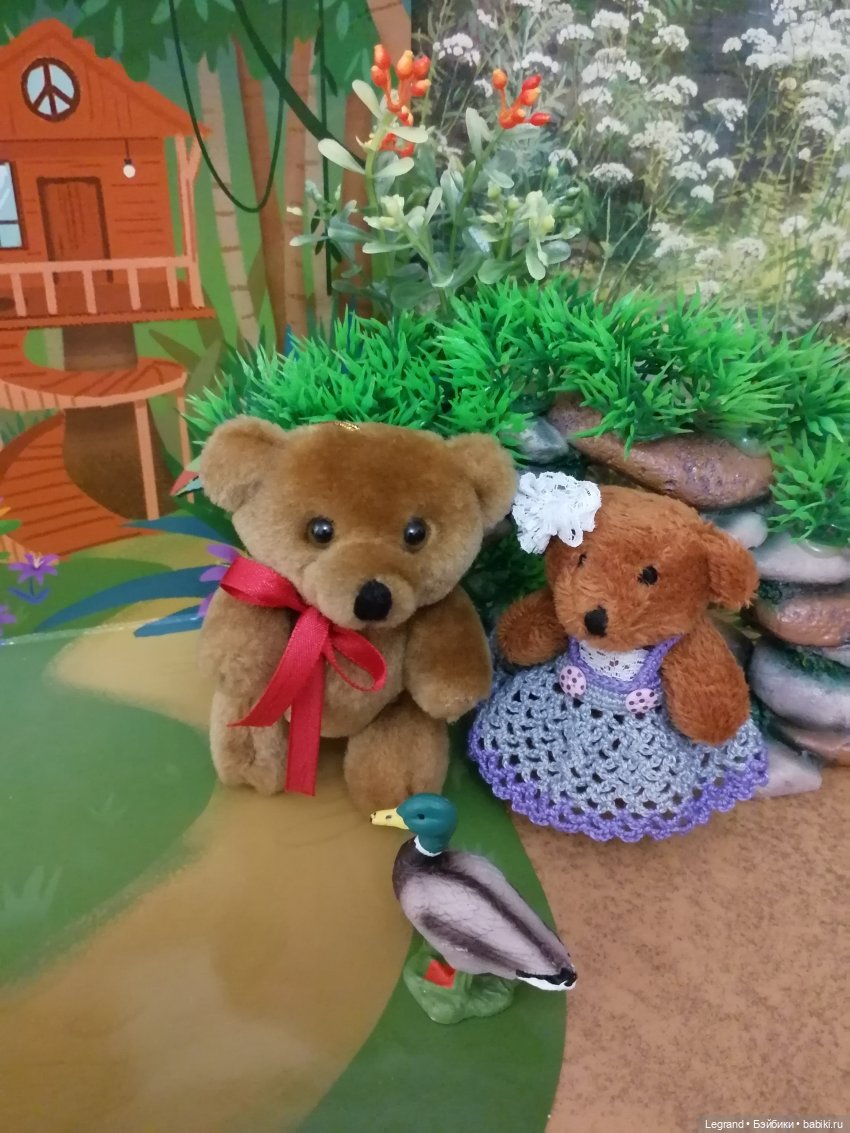 Из жизни моих мишек: Мишель, Гюлиз и негодующий Барин